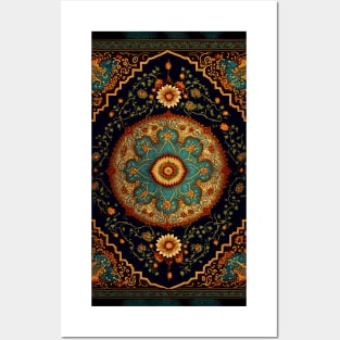 Persian carpet design Posters and Art